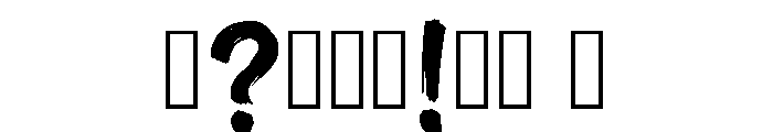 Sael Regular Font OTHER CHARS