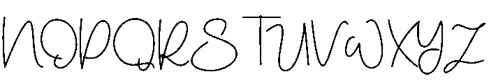 Safira Graduation Font UPPERCASE