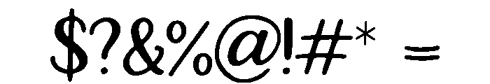 Safou Font OTHER CHARS
