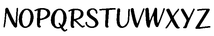 Safou Font UPPERCASE