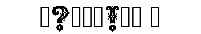Saga Regular Font OTHER CHARS