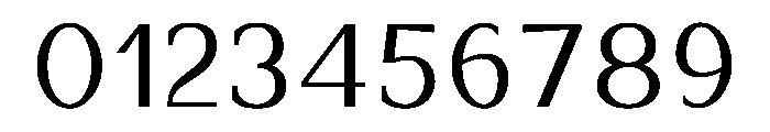Sagera Font OTHER CHARS