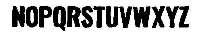 SagielPrenock Font UPPERCASE