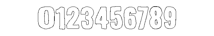 SagielPrenockOutline Font OTHER CHARS
