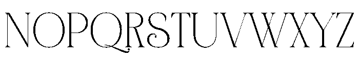 Sagiten Font UPPERCASE