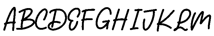 Sagiyo Font UPPERCASE
