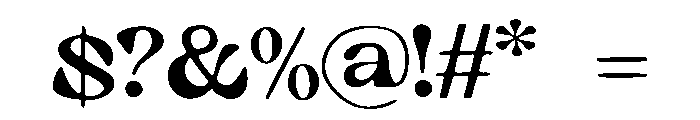 Sagrado Font OTHER CHARS