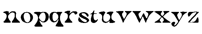 Sagrado Font LOWERCASE