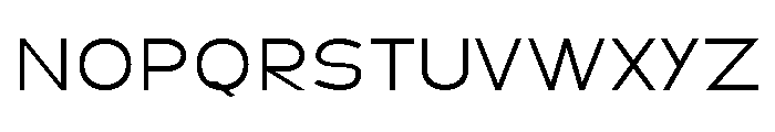Sahara Extra Light Font UPPERCASE