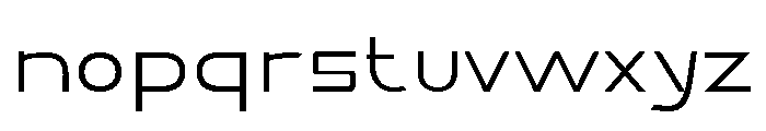 Sahara Extra Light Font LOWERCASE