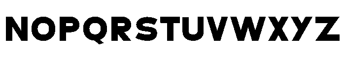Sahara-ExtraBold Font UPPERCASE