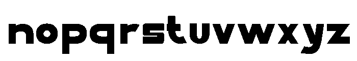 Sahara-ExtraBold Font LOWERCASE