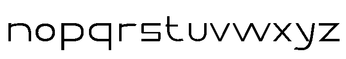 Sahara-ExtraLight Font LOWERCASE