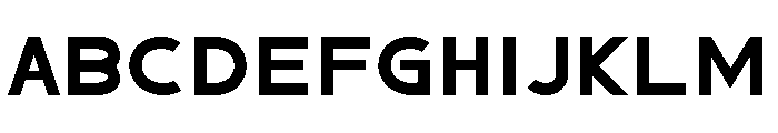 Sahara Semi Bold Font UPPERCASE
