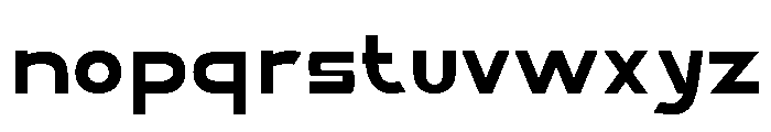 Sahara Semi Bold Font LOWERCASE