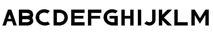 Sahara-SemiBold Font UPPERCASE