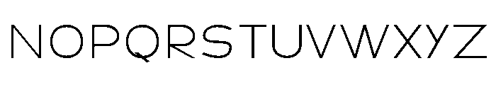 Sahara-Thin Font UPPERCASE