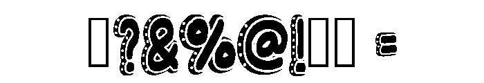 Sahira Crafts Regular Font OTHER CHARS