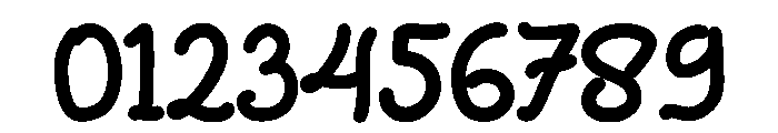Sahira Writes Regular Font OTHER CHARS