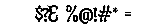 Sahuraya Regular Font OTHER CHARS