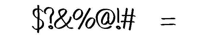 Saifha Font OTHER CHARS