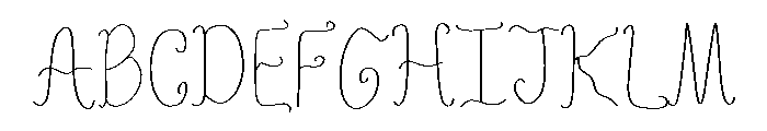 Saijai Font UPPERCASE