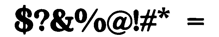 Sail_Away Font OTHER CHARS