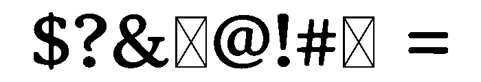 Sailorey Tattoo Font OTHER CHARS