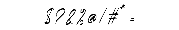 Saint Grasello Regular Font OTHER CHARS