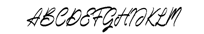 Saint Grasello Regular Font UPPERCASE