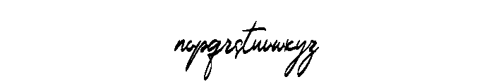 Saint Grasello Regular Font LOWERCASE