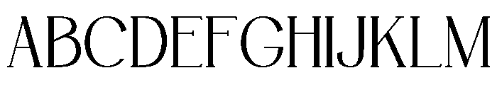 Saint Paris Regular Font UPPERCASE