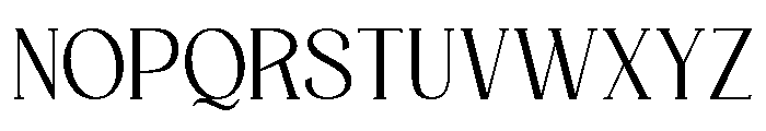 SaintParis-Regular Font UPPERCASE