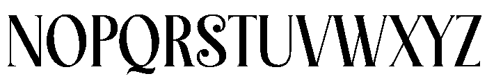 Saintly Christmas Regular Font UPPERCASE