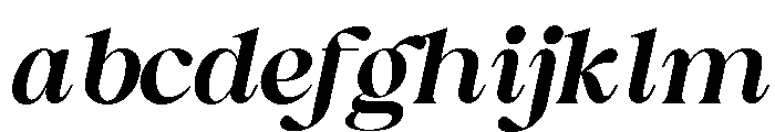 Sakem Elegance Bold Italic FONT