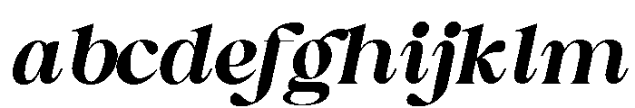 Sakem Elegance ExtBd Ita FONT