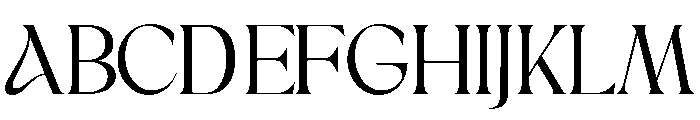 Sakem Elegance Extra Light Font UPPERCASE