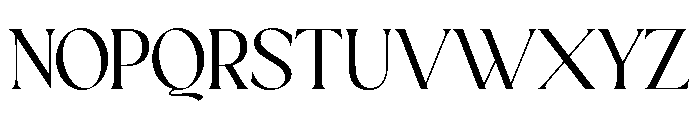 Sakem Elegance Extra Light Font UPPERCASE