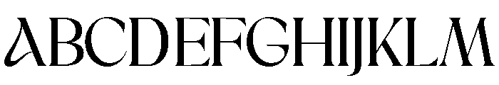 Sakem Elegance Light Font UPPERCASE