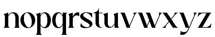 Sakem Elegance Medium Font LOWERCASE