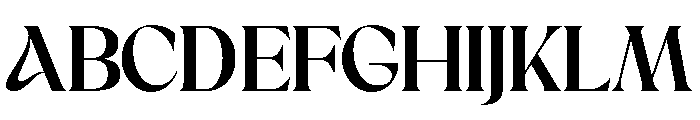 Sakem Elegance Semi Bold Font UPPERCASE