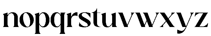 Sakem Elegance Semi Bold Font LOWERCASE