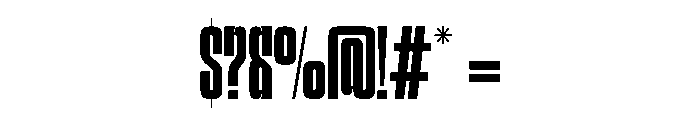 Sakeru Regular Font OTHER CHARS