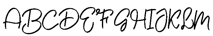 Sakinah Font UPPERCASE