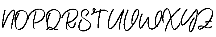 Sakinah Font UPPERCASE