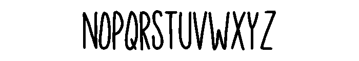 Sakinaher Font UPPERCASE