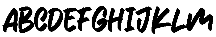 Sakit Hati Font UPPERCASE