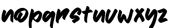 Sakit Hati Font LOWERCASE