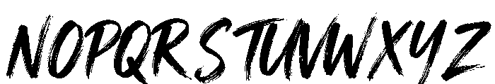 Saklisen Font UPPERCASE