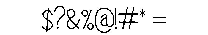 Salak Font OTHER CHARS